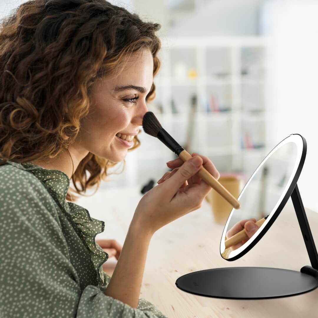 Abigail LED Travel Mirror